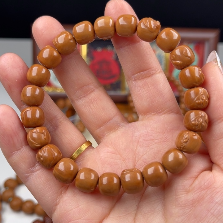 猴头核桃手串微瑕无相