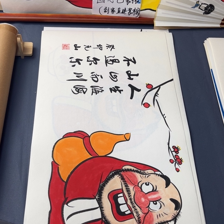 国画禅意画纯手绘作品