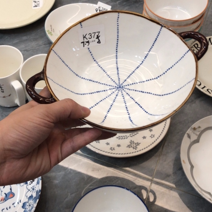 陶瓷微瑕盘碗碟介意