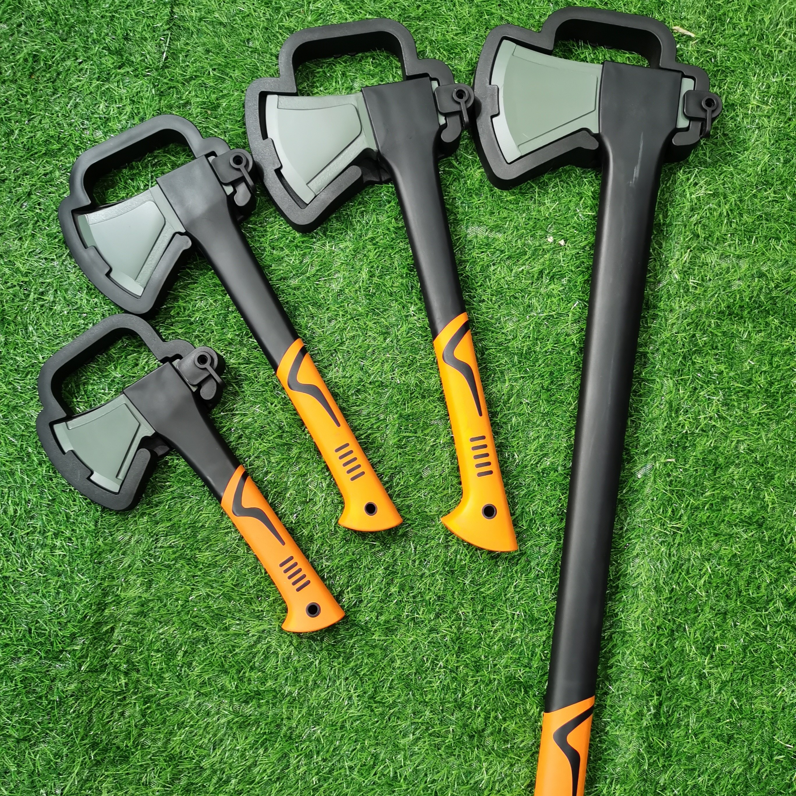 轻量化露营斧登上斧尼龙手柄野营斧子切削劈砍多功能斧家用砍树