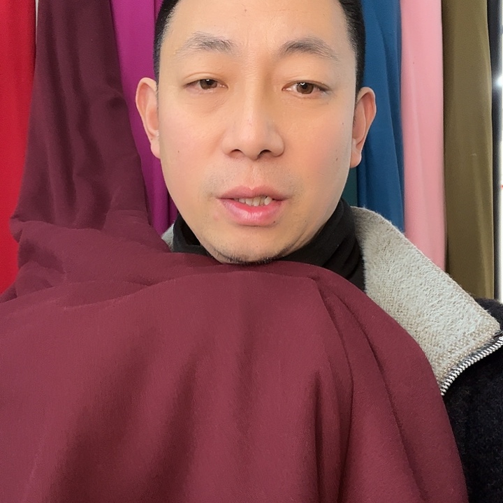 无纺布枣红色德澳一体保暖1米