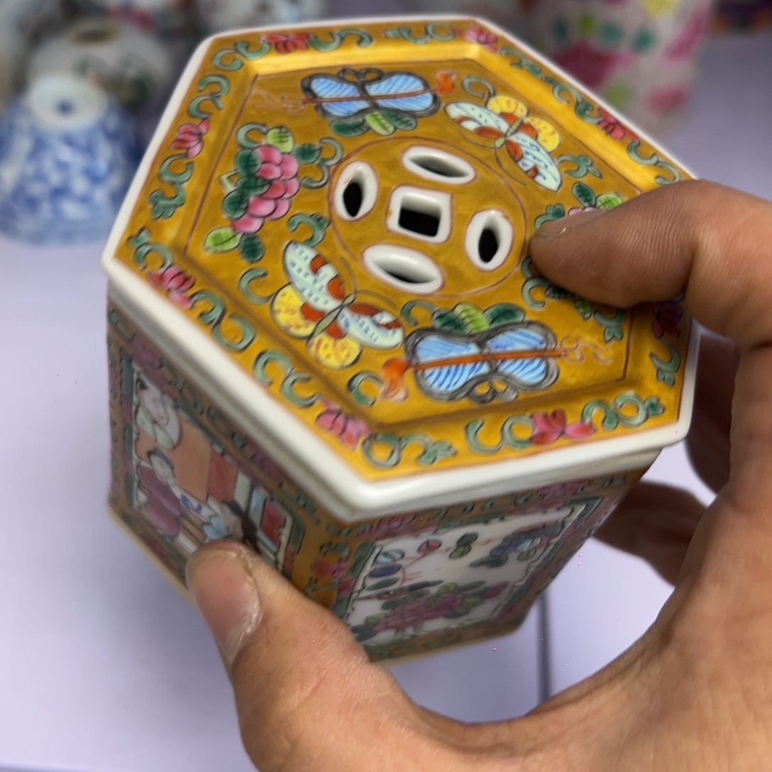德***瓷片瓷器摆件清货清货