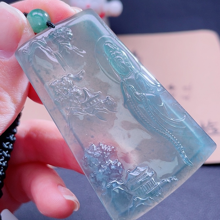 翡翠吊坠(不含链)未镶嵌