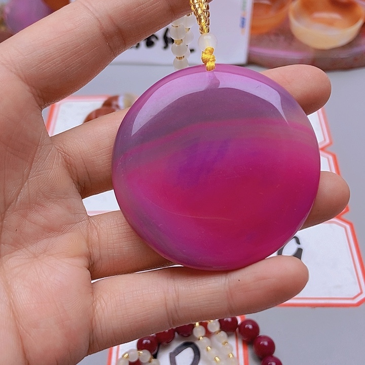 【闪购商品】玛瑙/玉髓珠宝半成品未镶嵌牛*?