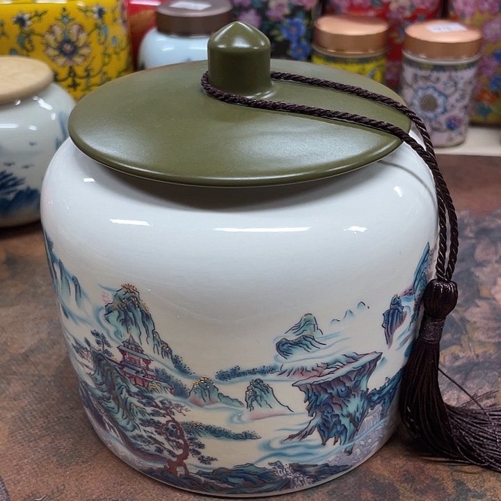 陶瓷罐密封罐茶叶罐储物罐