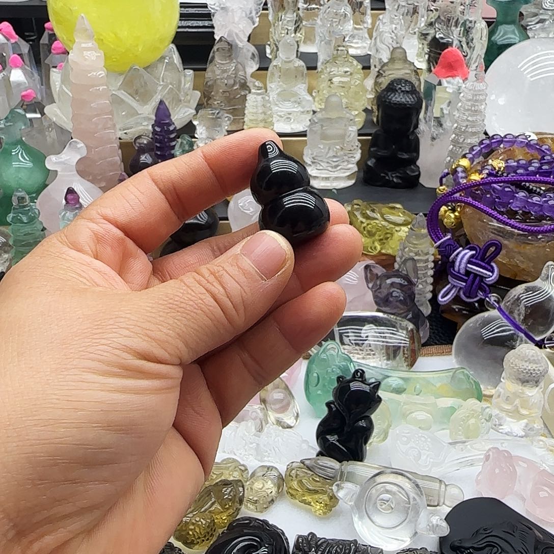 ꧁***꧂紫晶未镶嵌车挂摆件