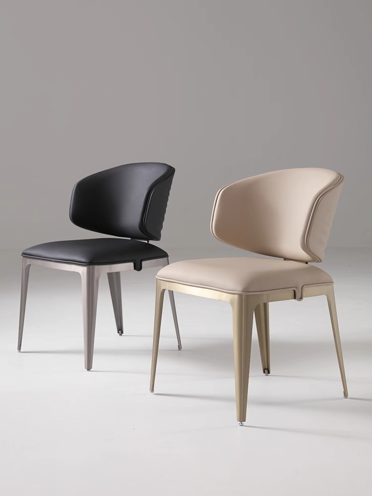 Visionnaire Syblla西比拉水波纹餐椅广东佛山餐椅意式轻奢靠背椅