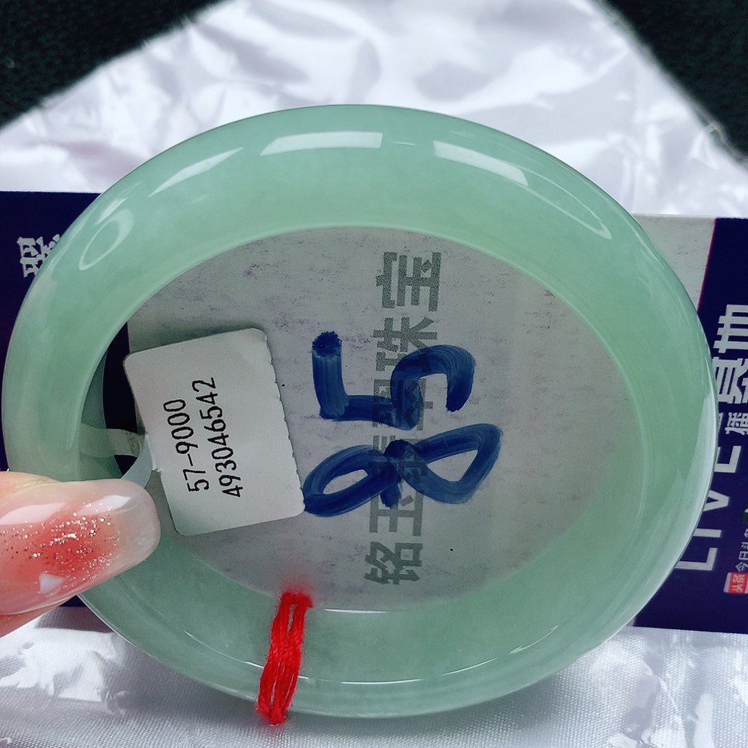 翡翠手镯未镶嵌缅甸天然a货翡翠56