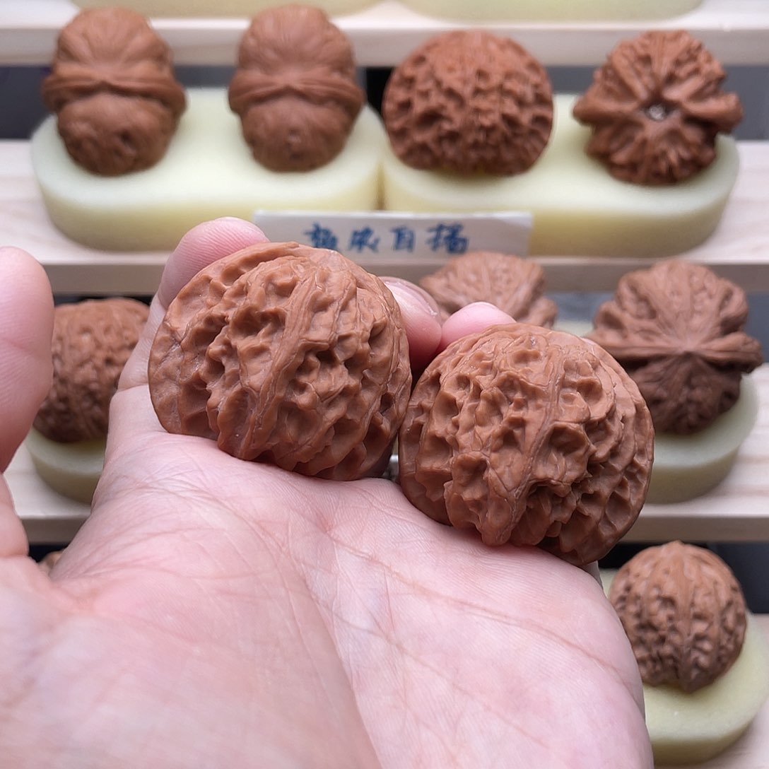 吊坠文玩核桃41苹果园全品