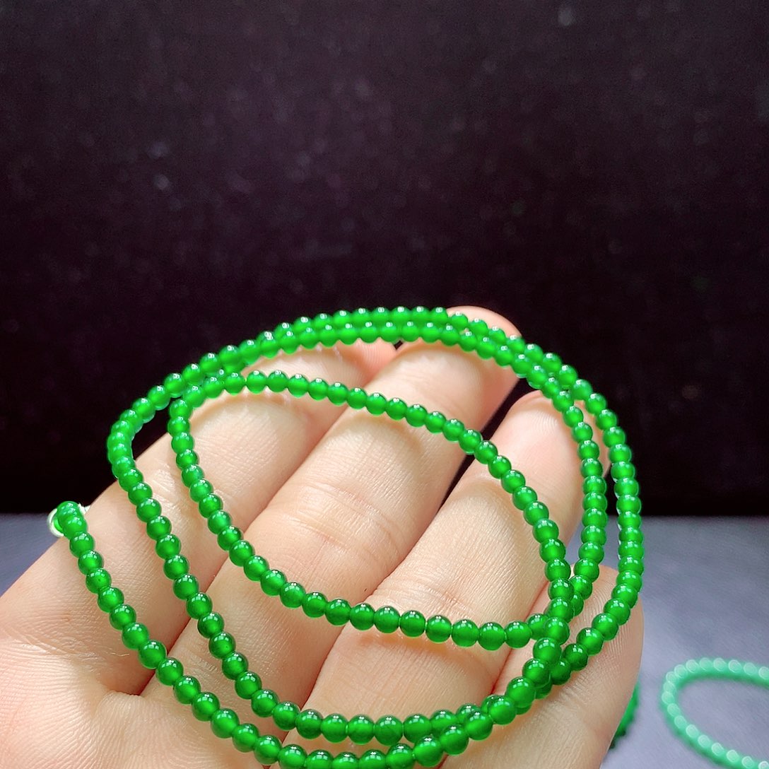 翡翠手链未镶嵌项链