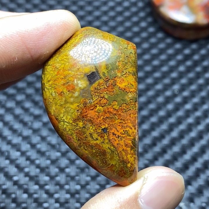 玛瑙/玉髓颈饰未镶嵌绿***湾