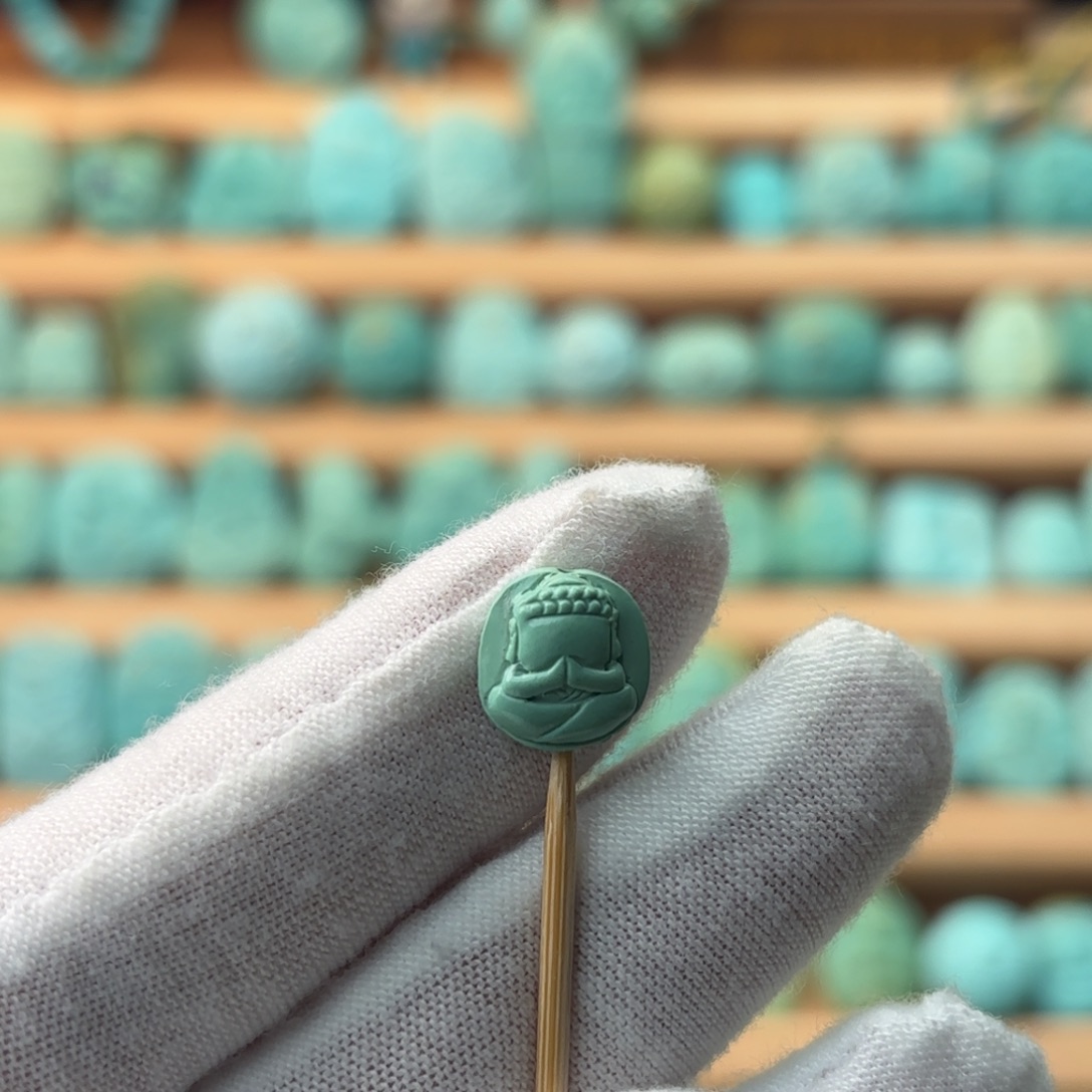 绿松石未镶嵌配饰