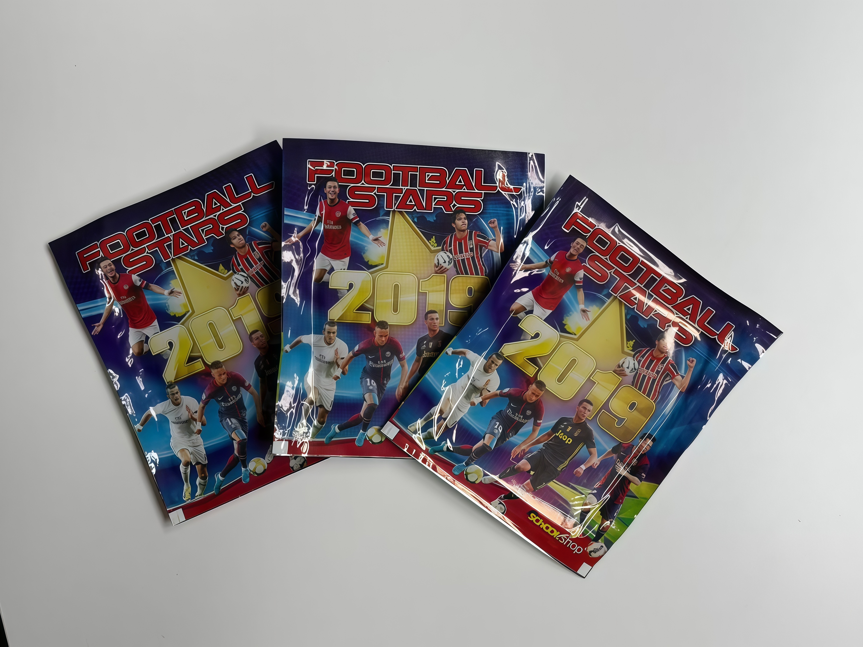 school shop 2019足球贴纸  默认代拆 不退不换