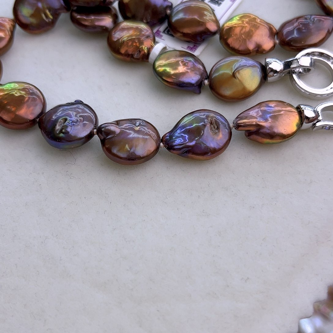 未镶嵌淡水珍珠项链定制293