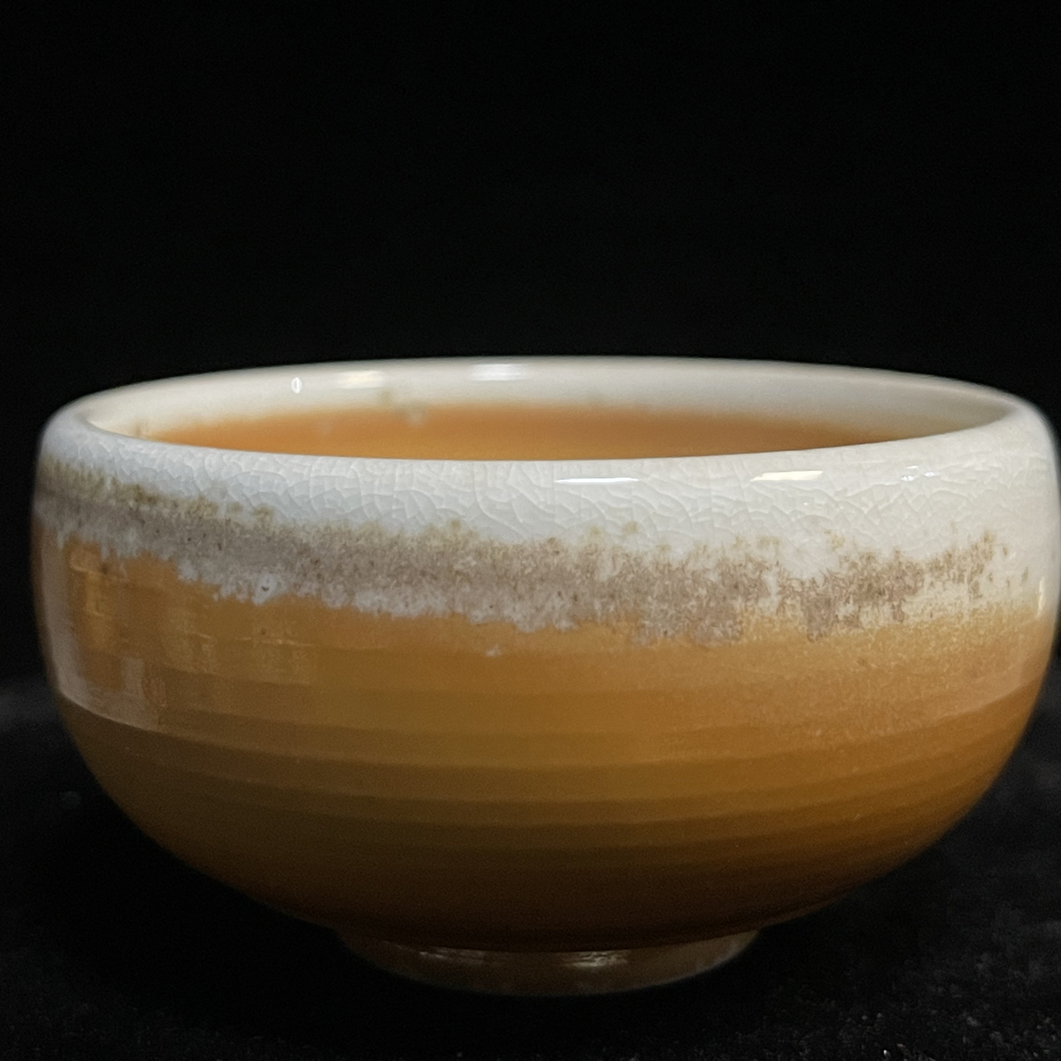 草木斋精品柴烧手作中白泥主人杯茶杯
