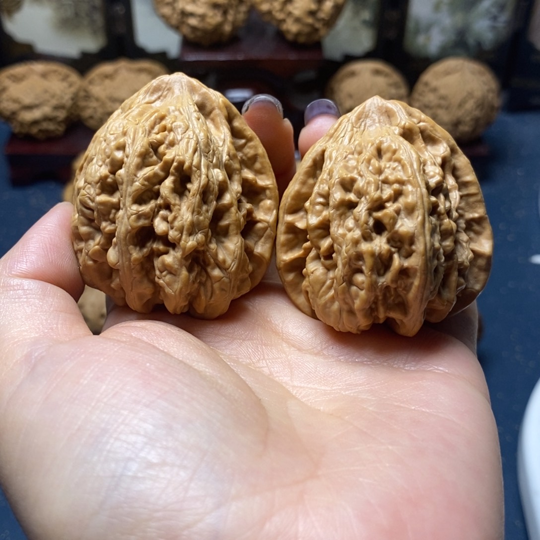 吊坠文玩核桃粗筋38尺全品07