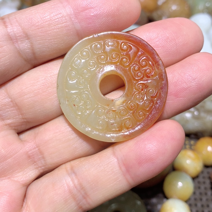 和田玉（白玉）颈饰未镶嵌