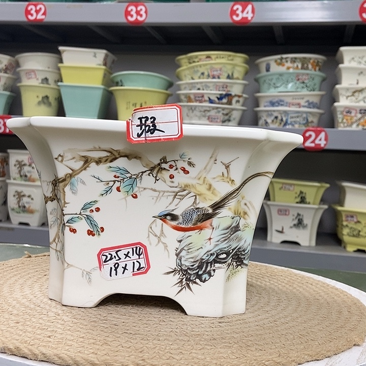 紫砂紫砂花盆0129