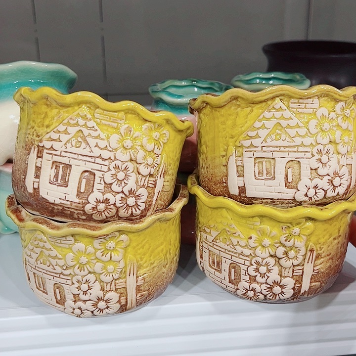 多肉陶瓷花盆满10元包邮