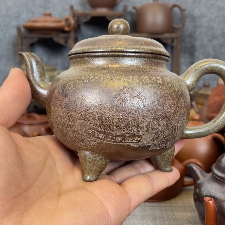 紫砂茶壶紫砂壶是