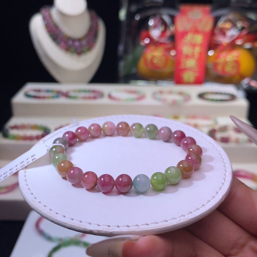 碧玺手链未镶嵌碧玺