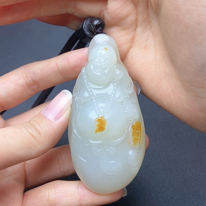 和田玉挂件未镶嵌N