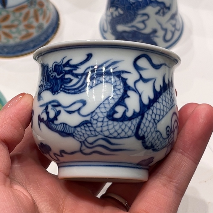 、***雨景德镇高温陶瓷杯子