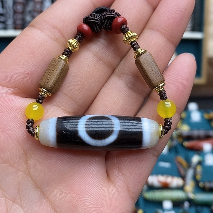 玛瑙/玉髓颈饰合金