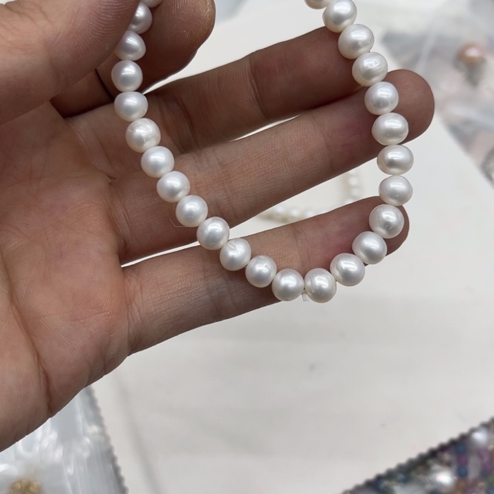 未镶嵌颈饰淡水珍珠1965