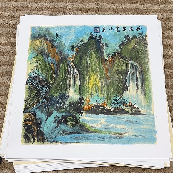 国画花鸟等动物为主50.50