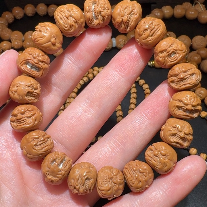 猴头核桃手串大恶僧