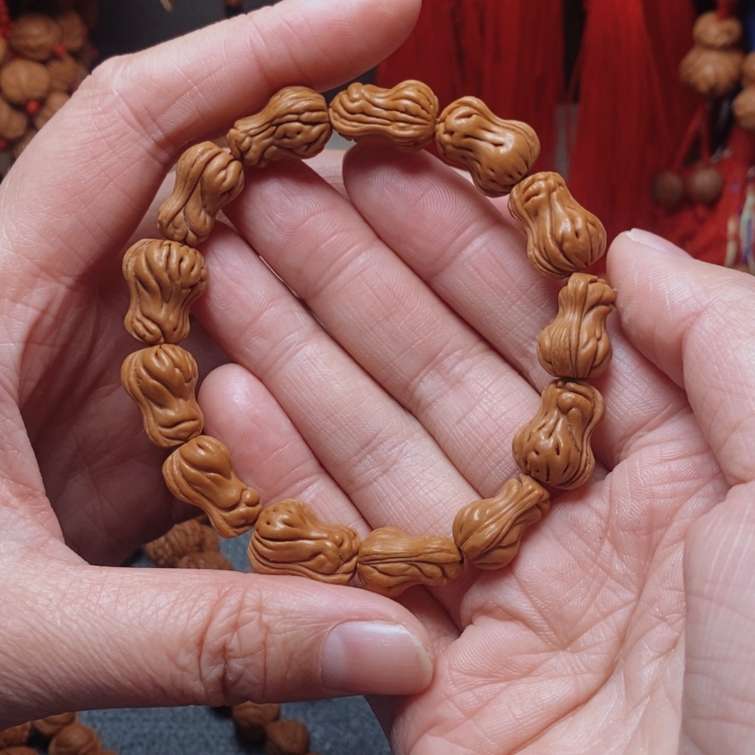 桃核吊坠桃枭手串1