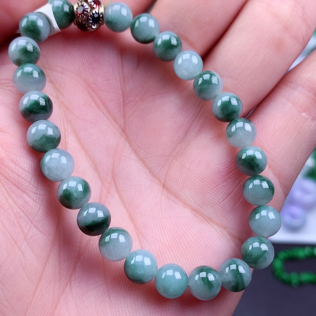 未镶嵌手链翡翠手串