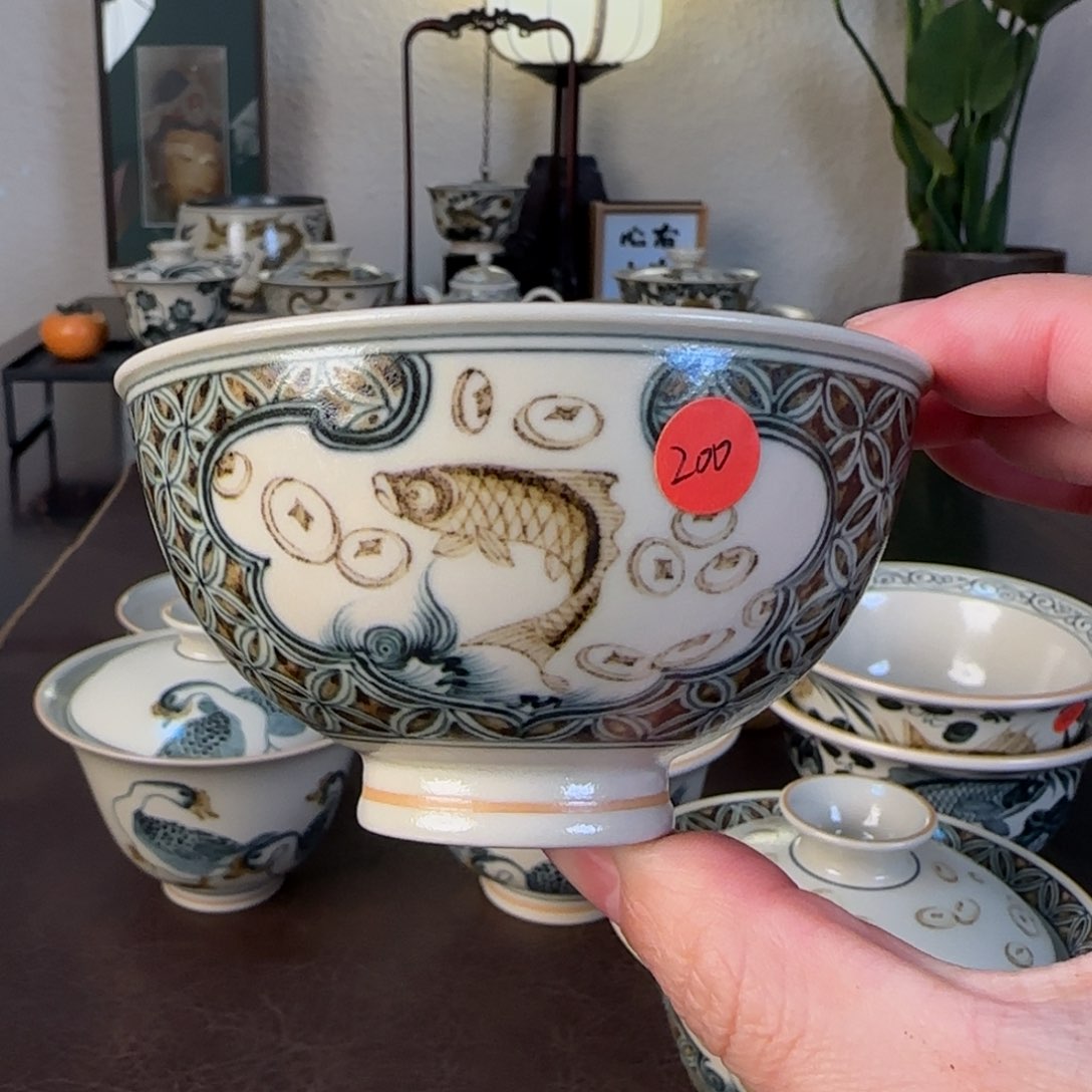 一生一物仿元2号釉上新