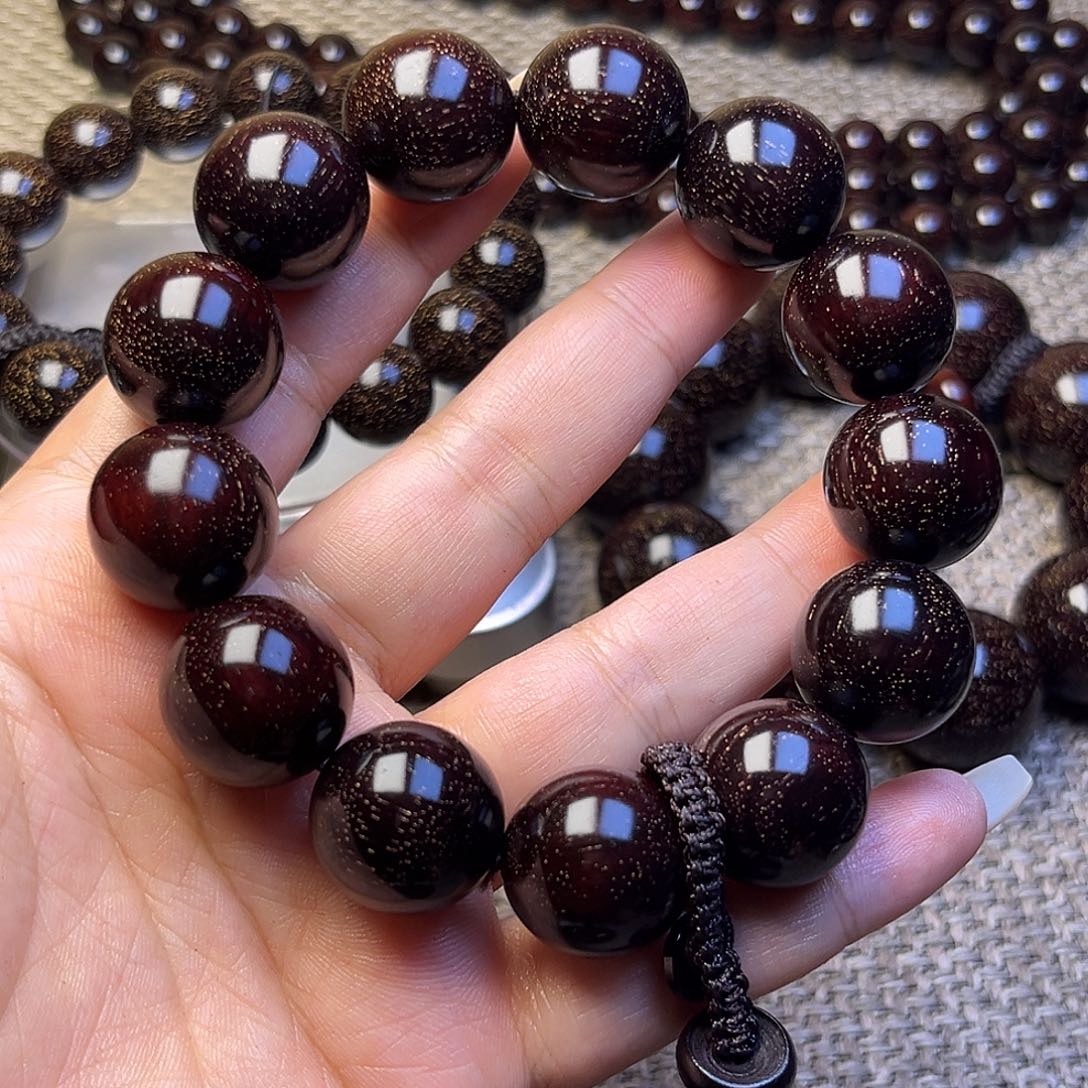 檀香紫檀（小叶紫檀）1.8 13颗满星