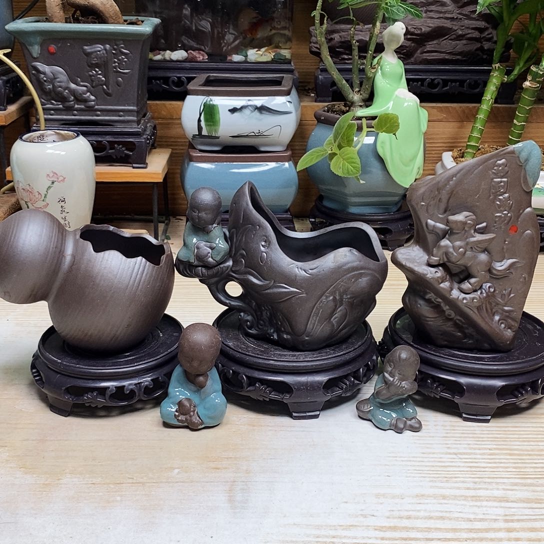 无花朵陶瓷艺术作品欣赏