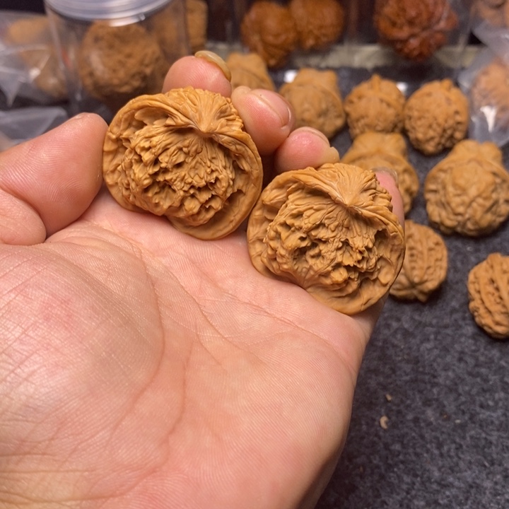 吊坠文玩核桃42全品蛇头