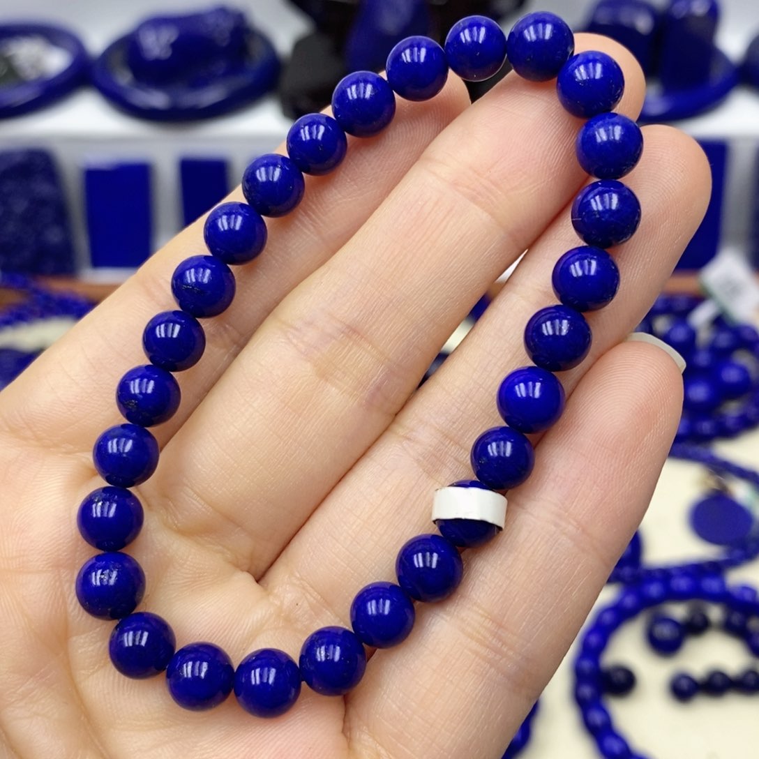 青金石手链未镶嵌