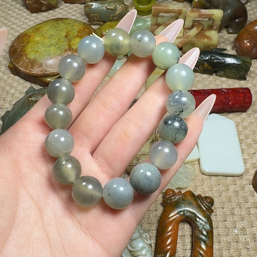 白玉菩提吊坠挂件