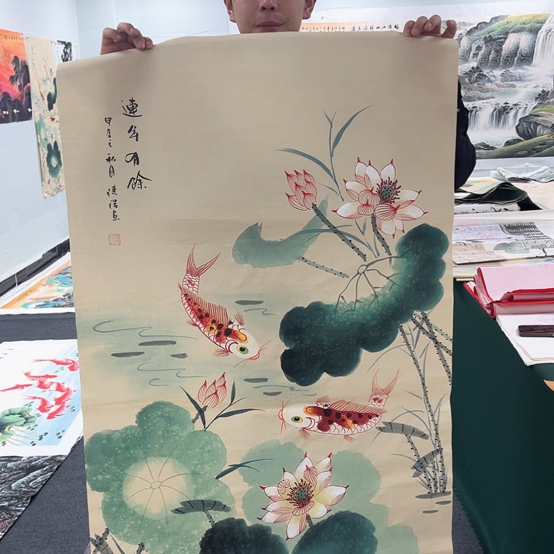 国画宣纸国画纯手绘