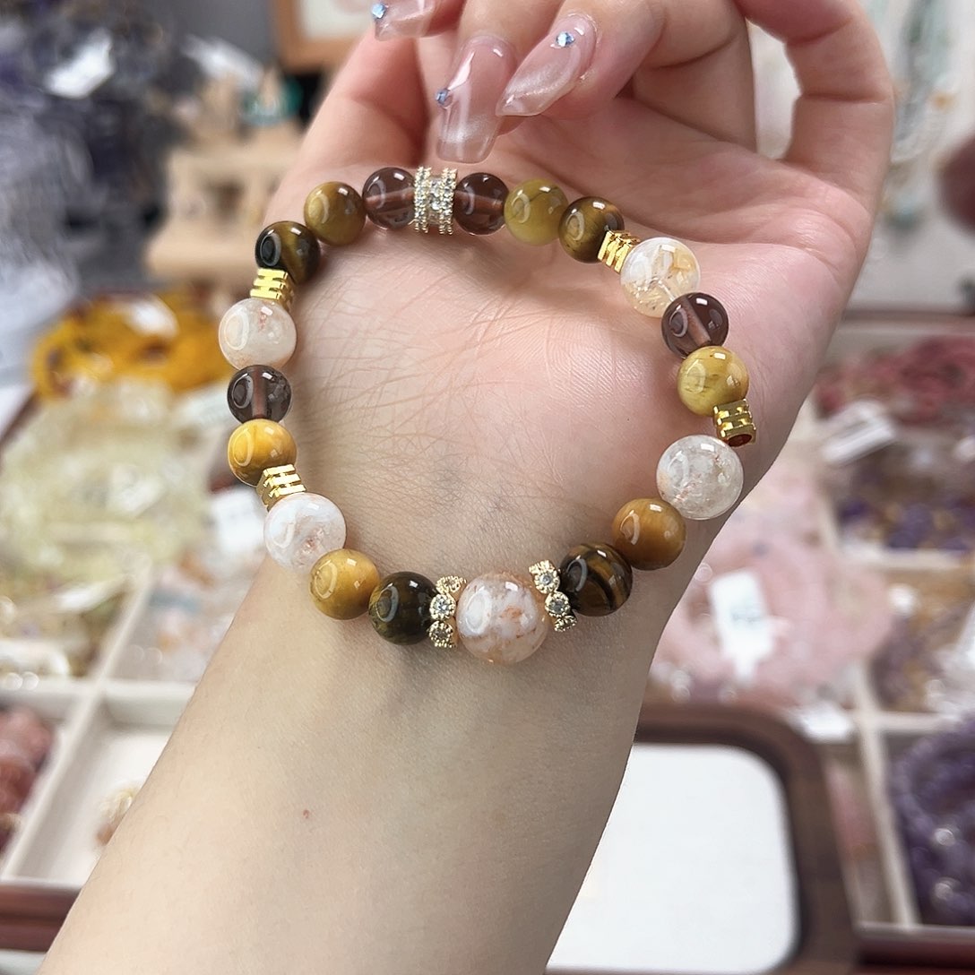 水晶手链合金金霸系列