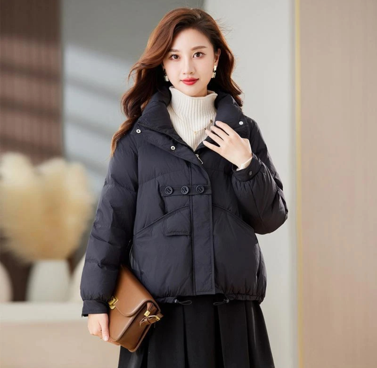 2025羽尚界新款短款羽绒保暖羽绒服短款羽绒服女2025新款爆款