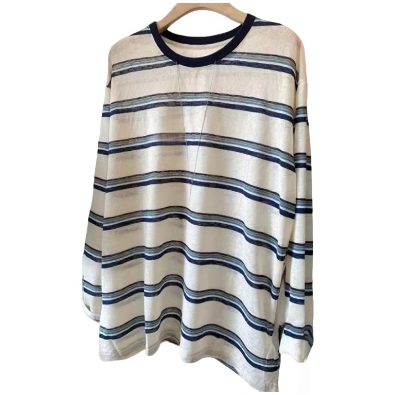 百搭外贸大码女装秋冬宽松显瘦休闲t恤时尚胖mm大码衬衫体恤卫衣