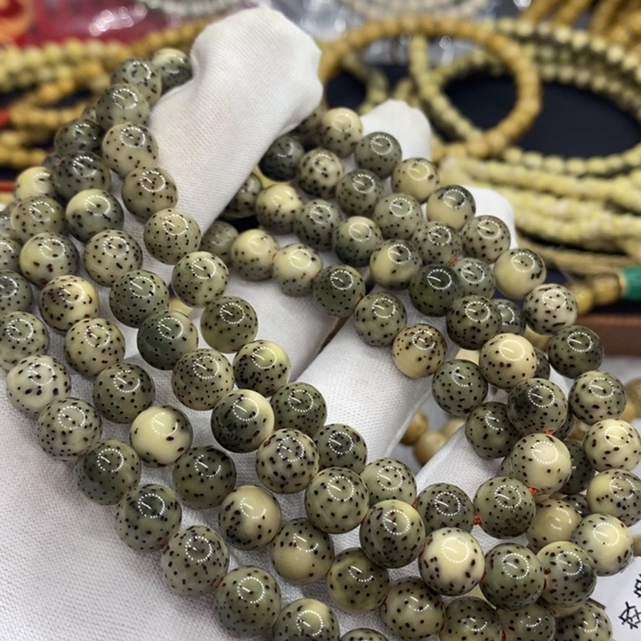 【闪购商品】星月菩提手串原生态石玉料