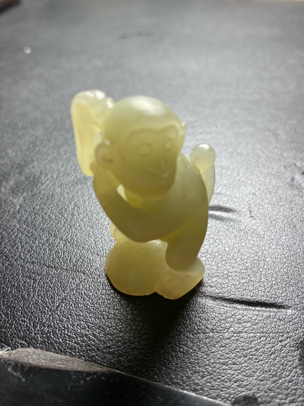 清仓和田玉玉猴挂件摆件明清玉器手工精雕时尚复古男女款玉佩老玉