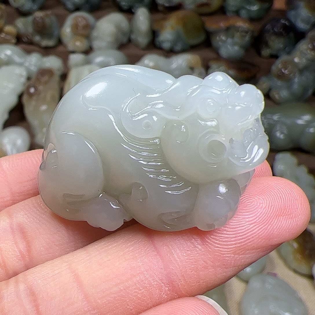 和田玉挂件未镶嵌