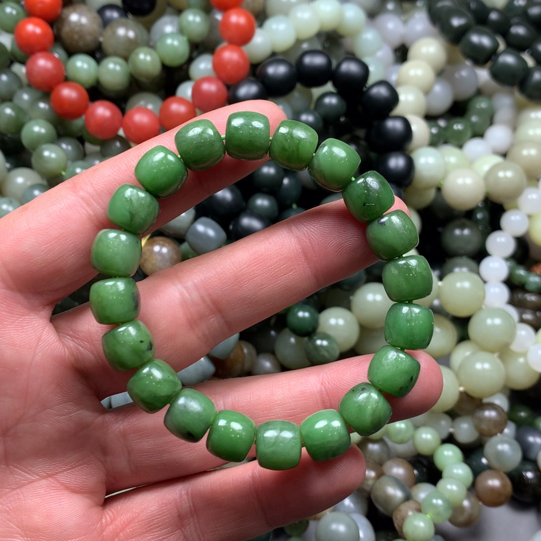 和田玉手链未镶嵌