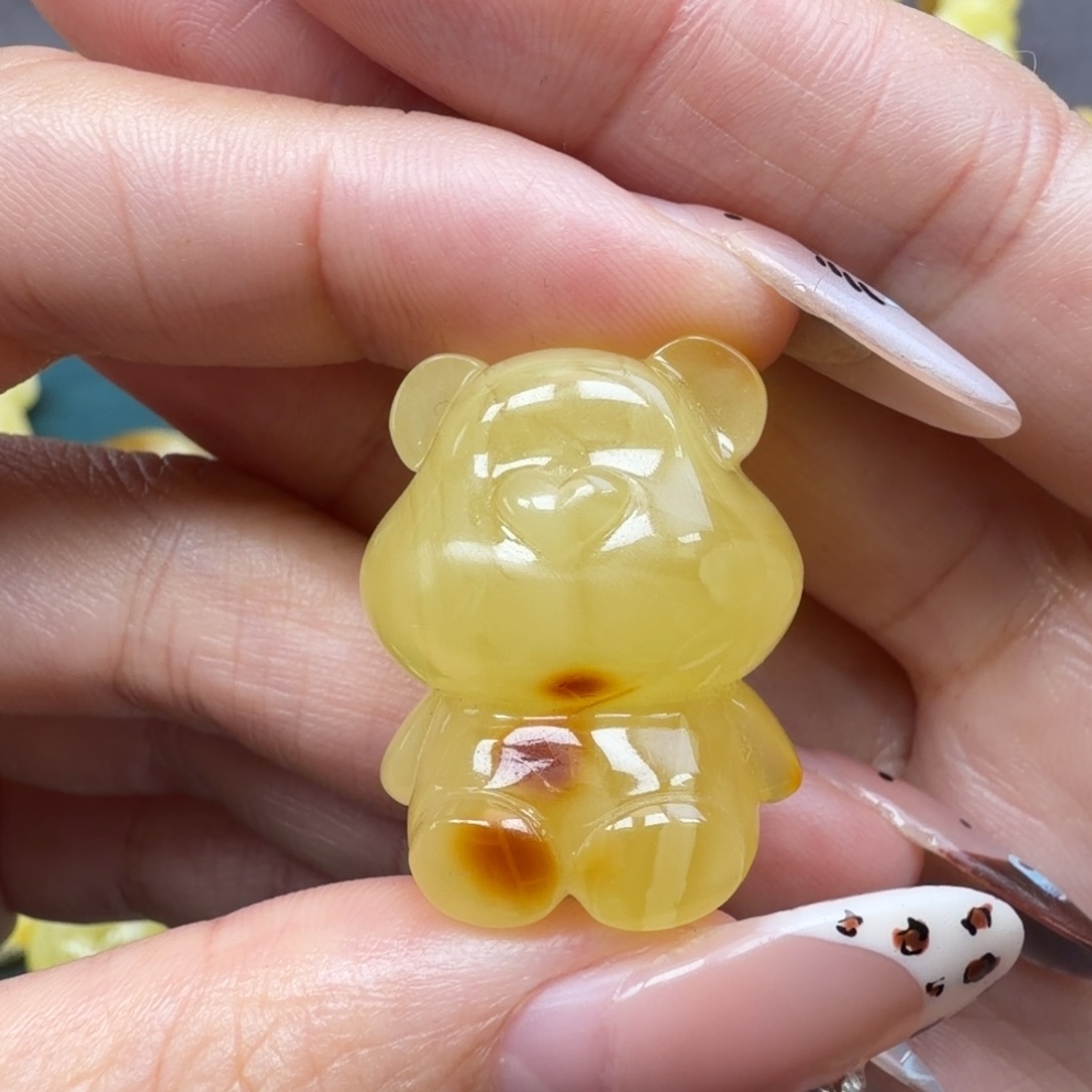 琥珀未镶嵌裸石蜜蜡