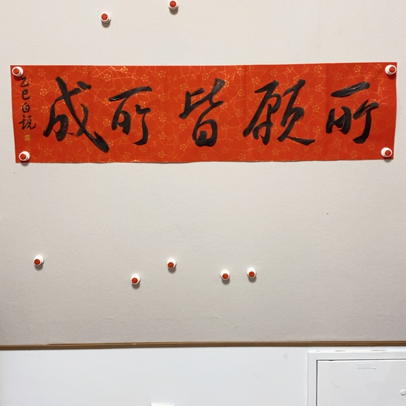 【闪购商品】书法白老师书法作品