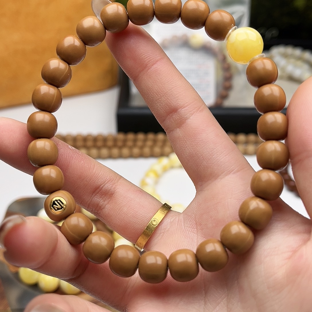 手串猴头核桃十**场9.5纯金标